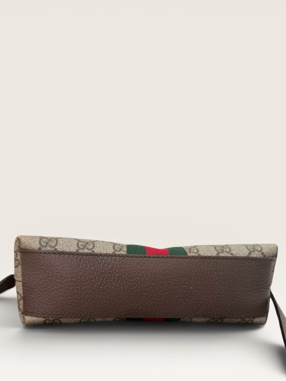 Gucci GG Supreme Canvas Crossbody Bag Web Stripe Ophidia Small Done - Picture 7 of 16
